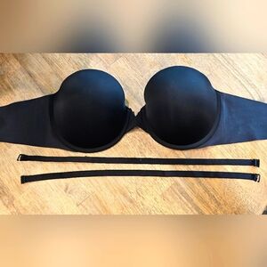 Black 38C multi-way Victoria's Secret Bra